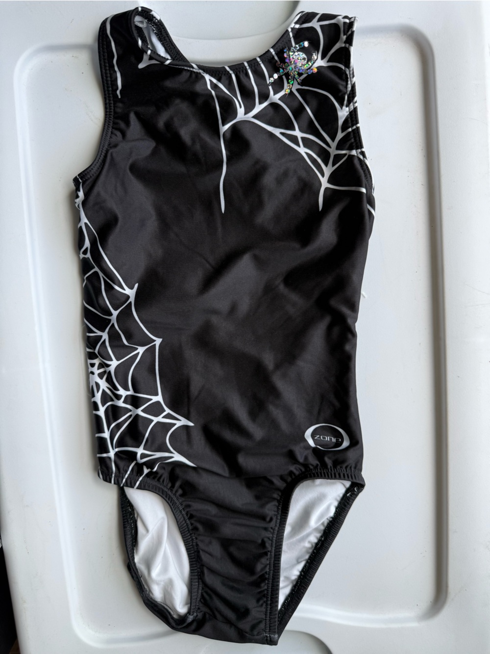 Youth medium Halloween leotard